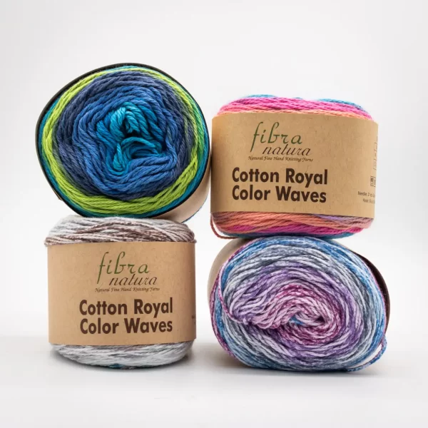 Fibra Natura Cotton Royal Color Waves